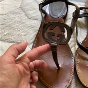 Gucci thong sandals